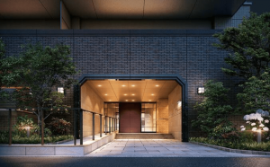 プレディア皆実町レジデンス　エントランスアプローチ完成予想図