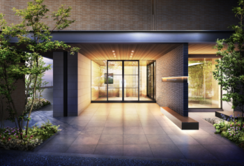 アルファスマート青葉東　エントランス完成予想CG