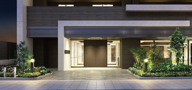 ファイル:アルファレジデンシア南千住 エントエランスアプローチ完成予想図.png