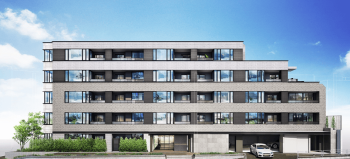 デュオヒルズ妙蓮寺　外観完成予想図1