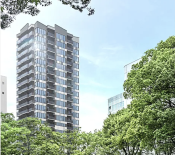 パークタワー栄　外観完成予想図1