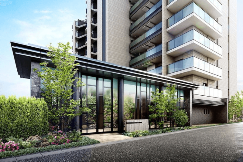 ファイル:プラウド柏ガーデン エントエランスアプローチ完成予想図.png