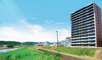 モアグレース多治見ゲートテラス　外観完成予想CG