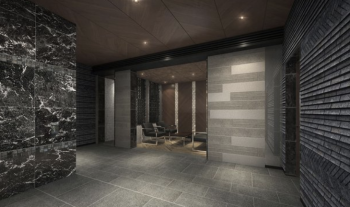 レジデンス岩国駅東　エントランスホール完成予想図