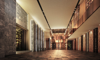 レーベン山形十日町THE MID TOWER　エントランスホール完成予想図