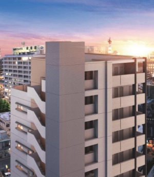 ワイズグレイスシティ久茂地　外観完成予想図