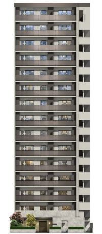 ヴィークスイート松戸　外観完成予想CG