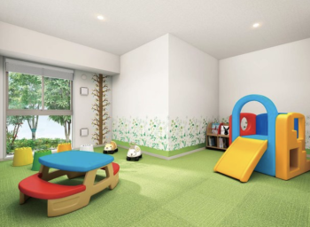 ヴェルディ・タワーヴィレッジ宇品　キッズルームイメージCG