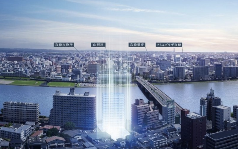 ファイル:MJR大淀リバーサイド 周辺写真CG合成.png