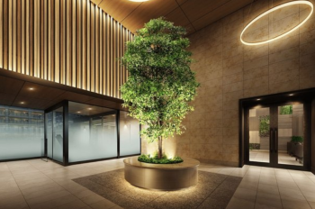 ポレスター昭和記念公園　エントランスホール完成予想図