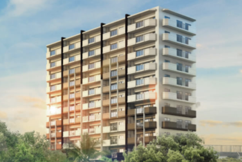 レーヴグランディ古波蔵一丁目　外観完成予想図