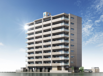 アルファステイツ古町　外観完成予想図