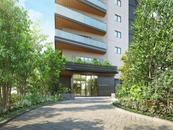 プラウド大和　エントエランスアプローチ完成予想図2