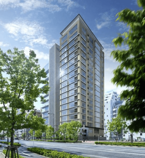 プラウド新虎通り　外観完成予想図