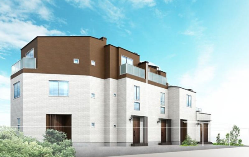 ファイル:プラハテラス桜丘テーレ 外観完成予想図1.png