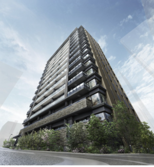 ローレルコート上前津　外観完成予想図1