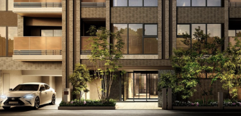 （仮称）西宮北口マンションプロジェクト　エントエランスアプローチ完成予想図