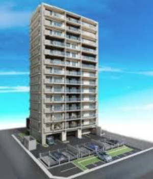 エルグランデ笠寺駅前　外観完成予想CG