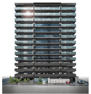 サンクレイドル立川ステーションウィズ　外観完成予想図1