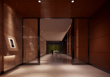 シャリエ野洲アクアガーデン　エントランスホール完成予想図