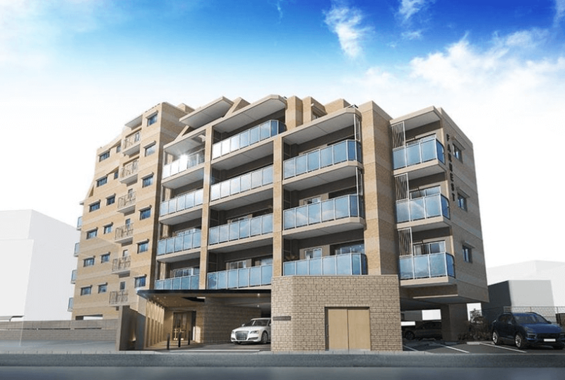 ファイル:ファーネスト春日原グレイス 外観完成予想図1.png