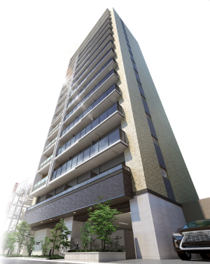 プレサンス ロジェ 名古屋駅前　外観完成予想図