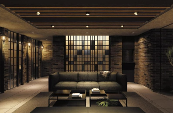 プレミスト立川　オープンラウンジ完成予想図