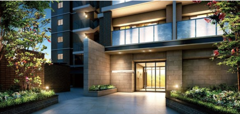 ファイル:ポレスター西宮北口薬師町 エントランス・アプローチ完成予想図CG.png