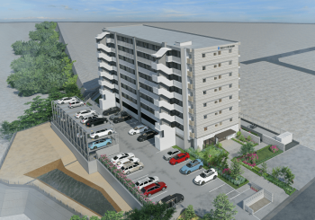 アルファスマート明石東野町 人丸ヒルズ　外観完成予想図3