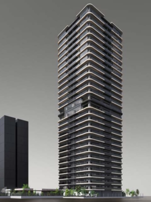 グランドメゾンOne 大濠 Park　外観完成予想図