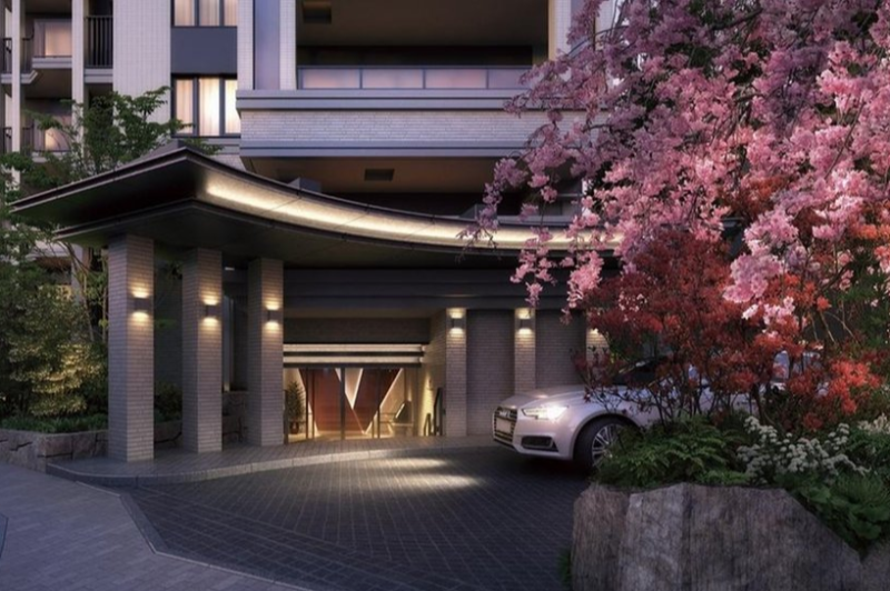 ファイル:ザ・パークハウス 市川二丁目 エントランスアプローチ完成予想CG.png