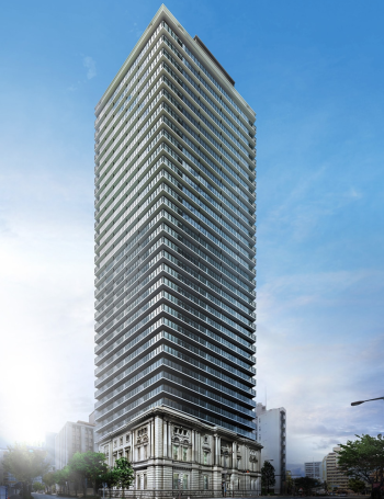 ザ・パークハウス 神戸タワー　外観完成予想CG