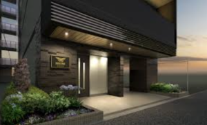 デュオステージ新高円寺　エントランスアプローチ完成予想CG