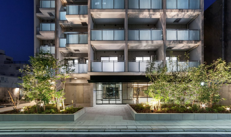 ファイル:プルームヌーベル武蔵野 エントランスアプローチ完成予想CG.png