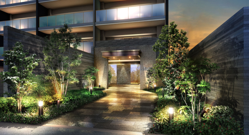 ファイル:モアグレース黒川名城公園 エントランスアプローチ完成予想CG.png