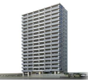 ライオンズ那覇三原マスターズゲート　外観完成予想図1