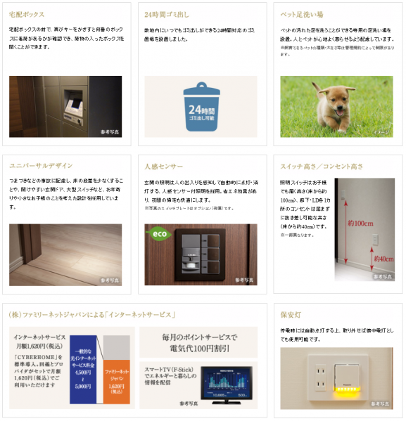 ファイル:ヴェレーナおおたかの森 レジデンスアメニティ.PNG