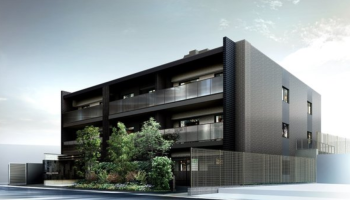 オープンレジデンシア白金長者丸　外観完成予想図