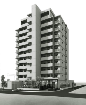 グランザ桜山　外観完成予想図