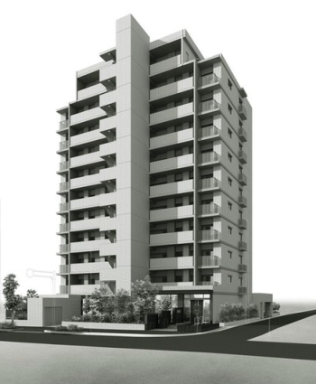 グランザ桜山　外観完成予想図