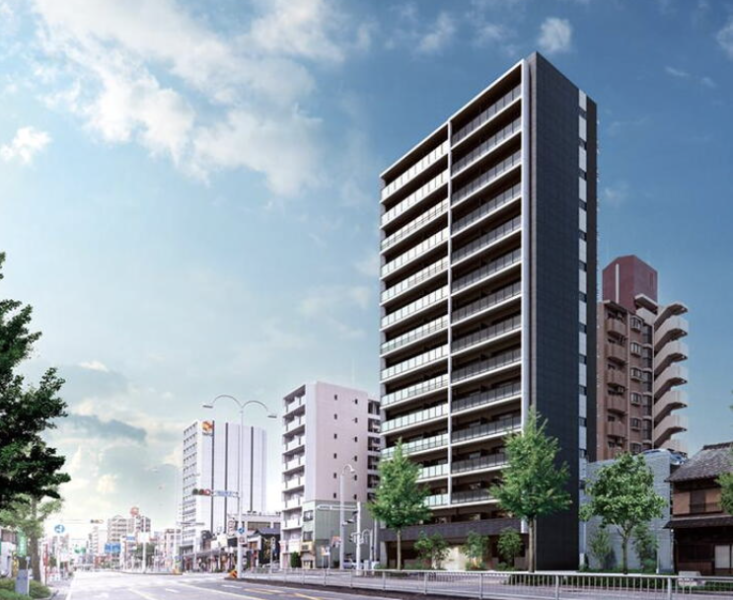 ファイル:プレサンス レイズ 桜山-WEST- 外観完成予想図.png