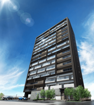 ポレスター中御所　外観完成予想図1