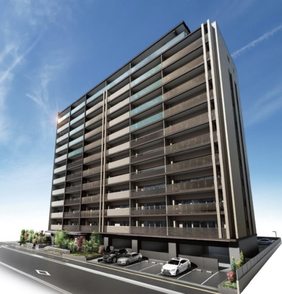 ファイル:ポレスター井口明神 外観完成予想図1.png