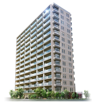 ライオンズ朝霞ベルポートレジデンス　外観完成予想図