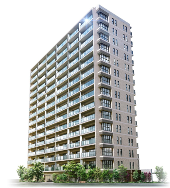 ライオンズ朝霞ベルポートレジデンス　外観完成予想図