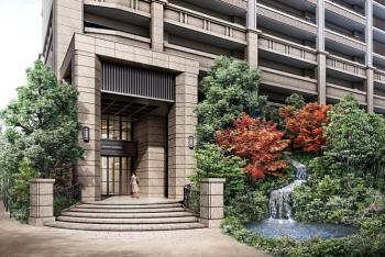 リバーガーデン都島　エントエランス完成予想図