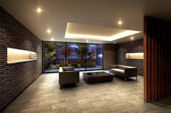 サーパス薬師堂　ラウンジ完成予想図