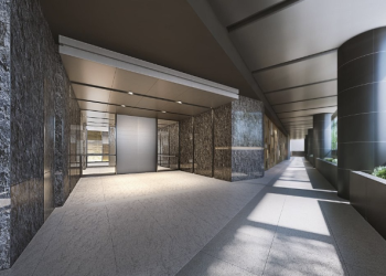 プラウドタワー池袋　2階エントランス完成予想CG