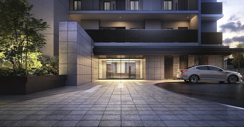 ファイル:ウエリス仙台長町南 エントエランスアプローチ完成予想図.png