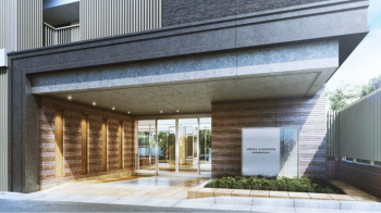 クレヴィア錦糸町ガーデンコースト　エントランス完成予想図